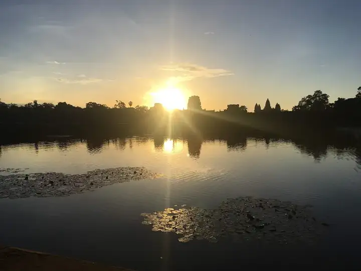 Angkor Wat at sunrise