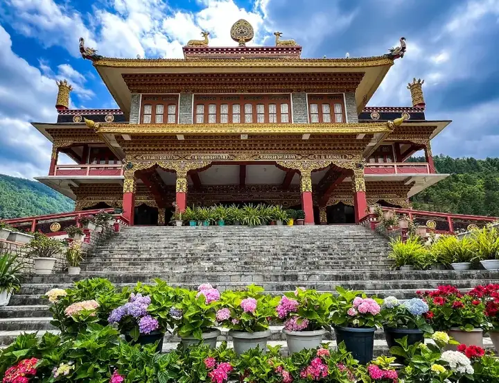 A Monastery at Dirang in Arunachal Pradesh