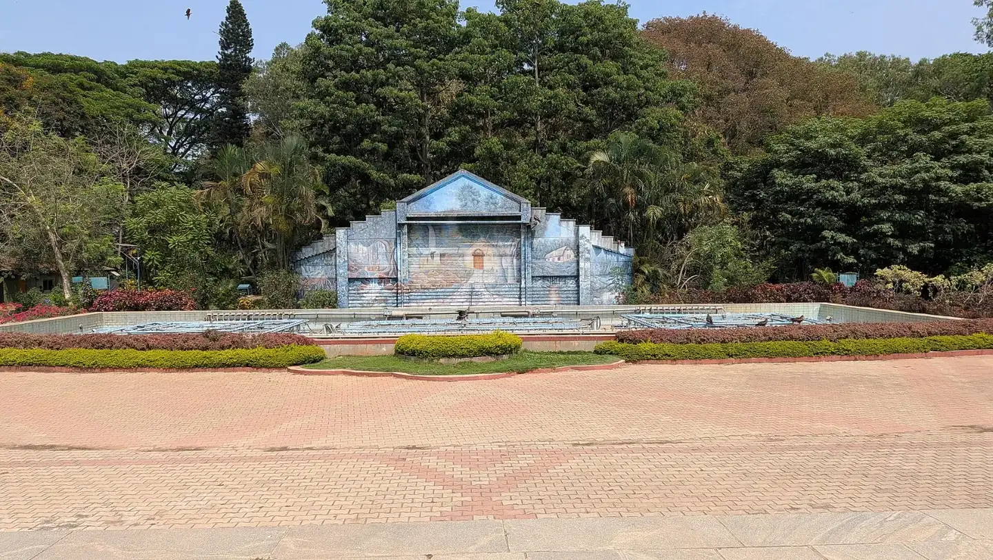 The Indira Gandhi Musical Fountain