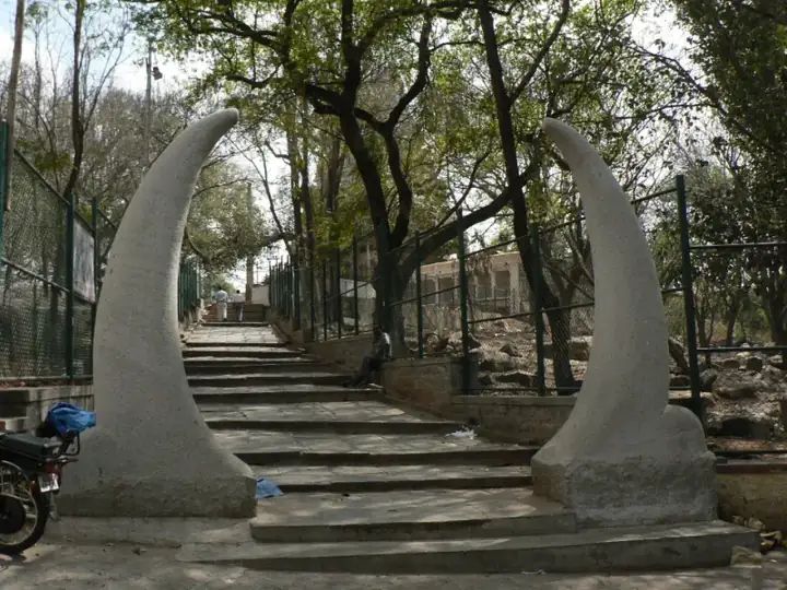 Entry to the Bull Temple, Bangalore, India