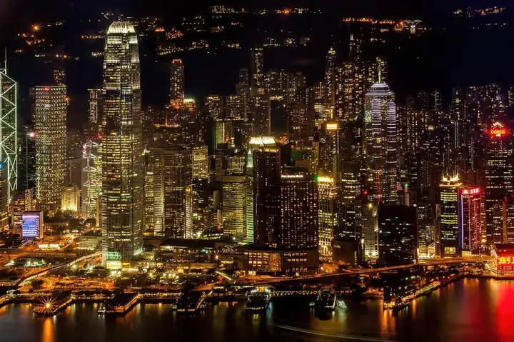 Victoria Harbour skyscrapers