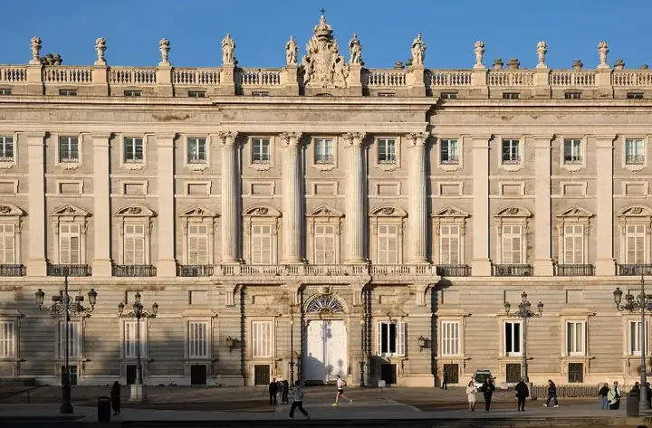 Royal Palace of Madrid east facade