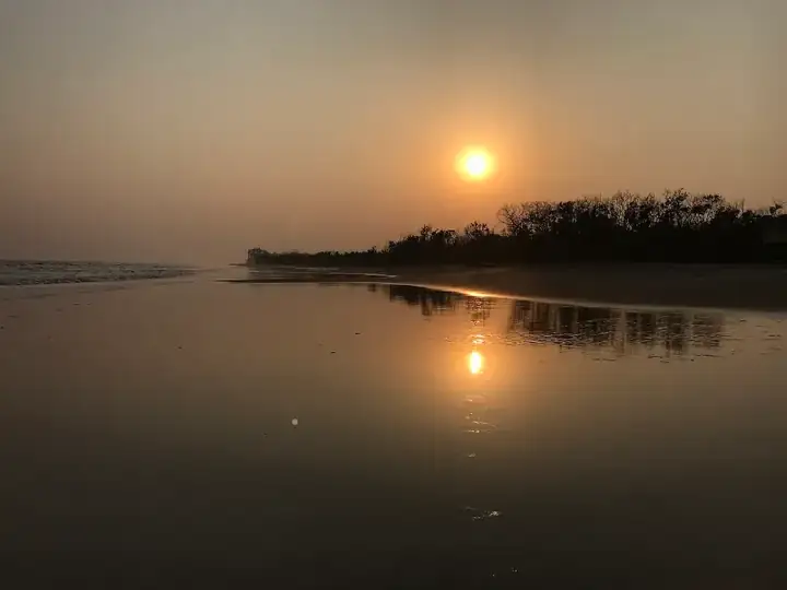 Habalikhati Beach Sunset