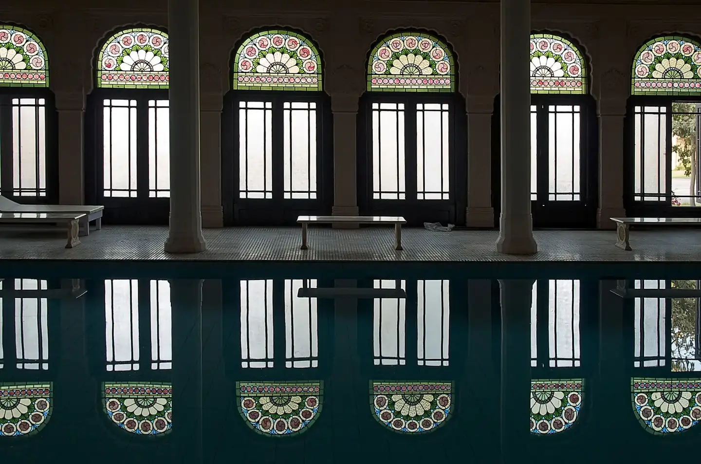 Indoor Pool at the Lalgarh Palace, Bikaner