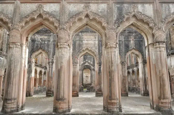 Imambara inside the Residency Lucknow Uttar Pradesh
