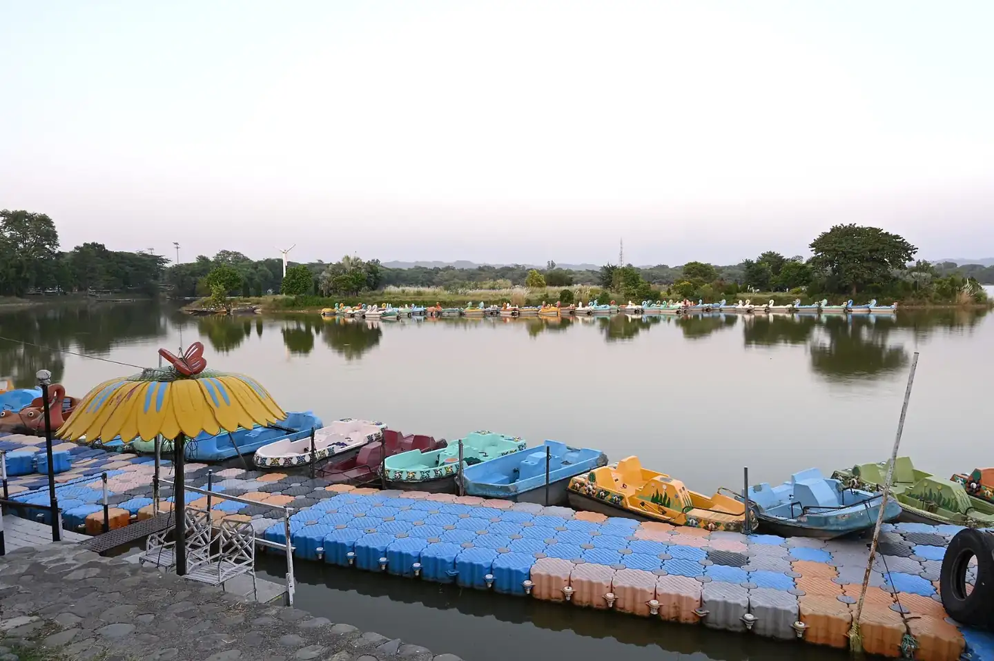 Sukhna Lake Chandigarh Evening