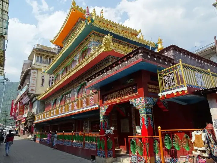 Main Street Temple - McLeod Ganj - Himachal Pradesh - India