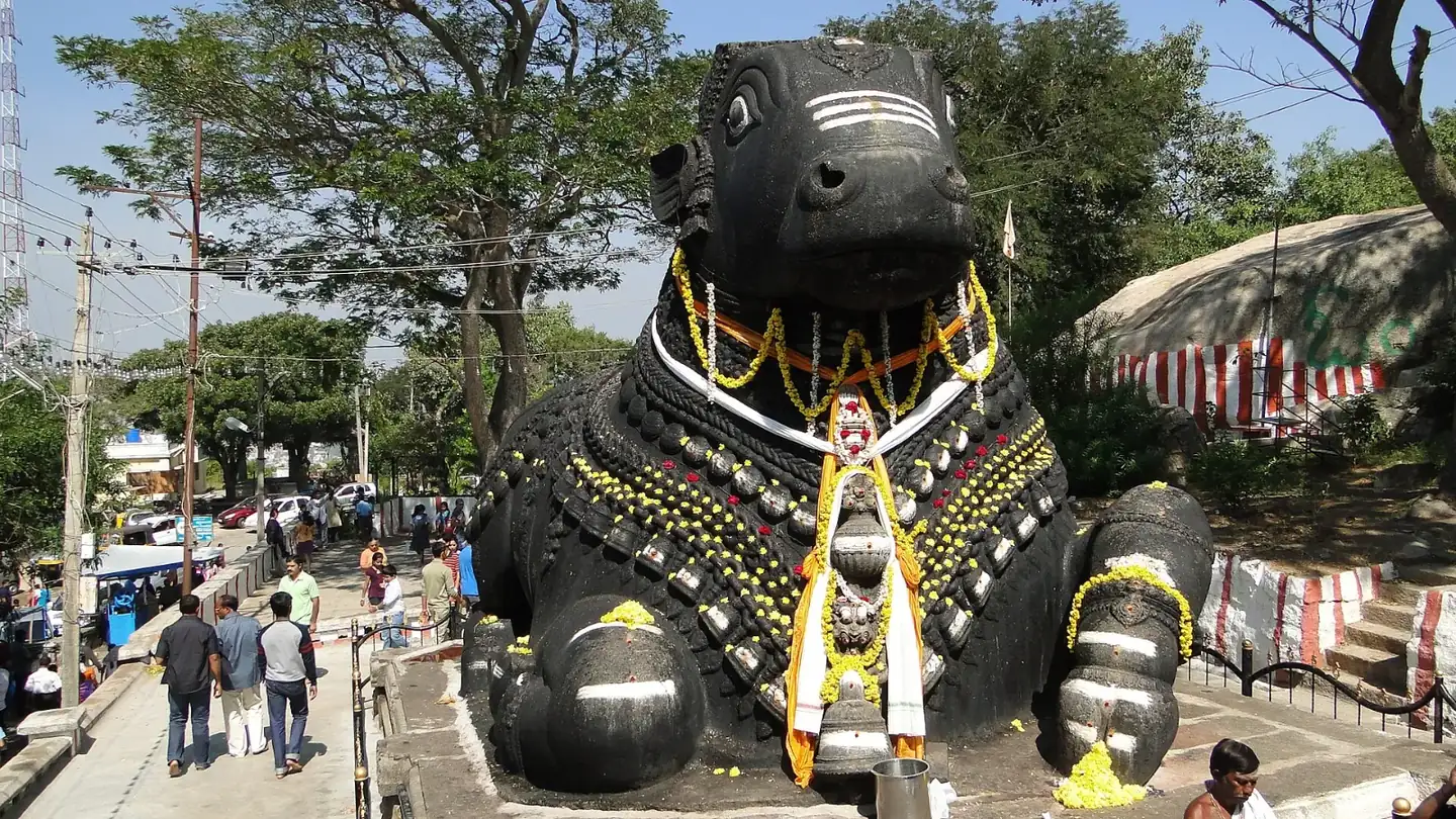 Nandi on Chamundi Hills Mysore