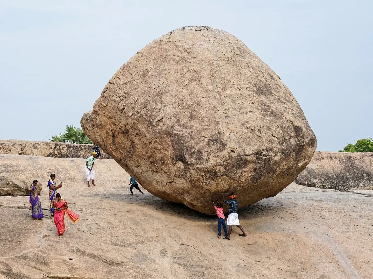 Krishna Butterball Below Mahabalipuram