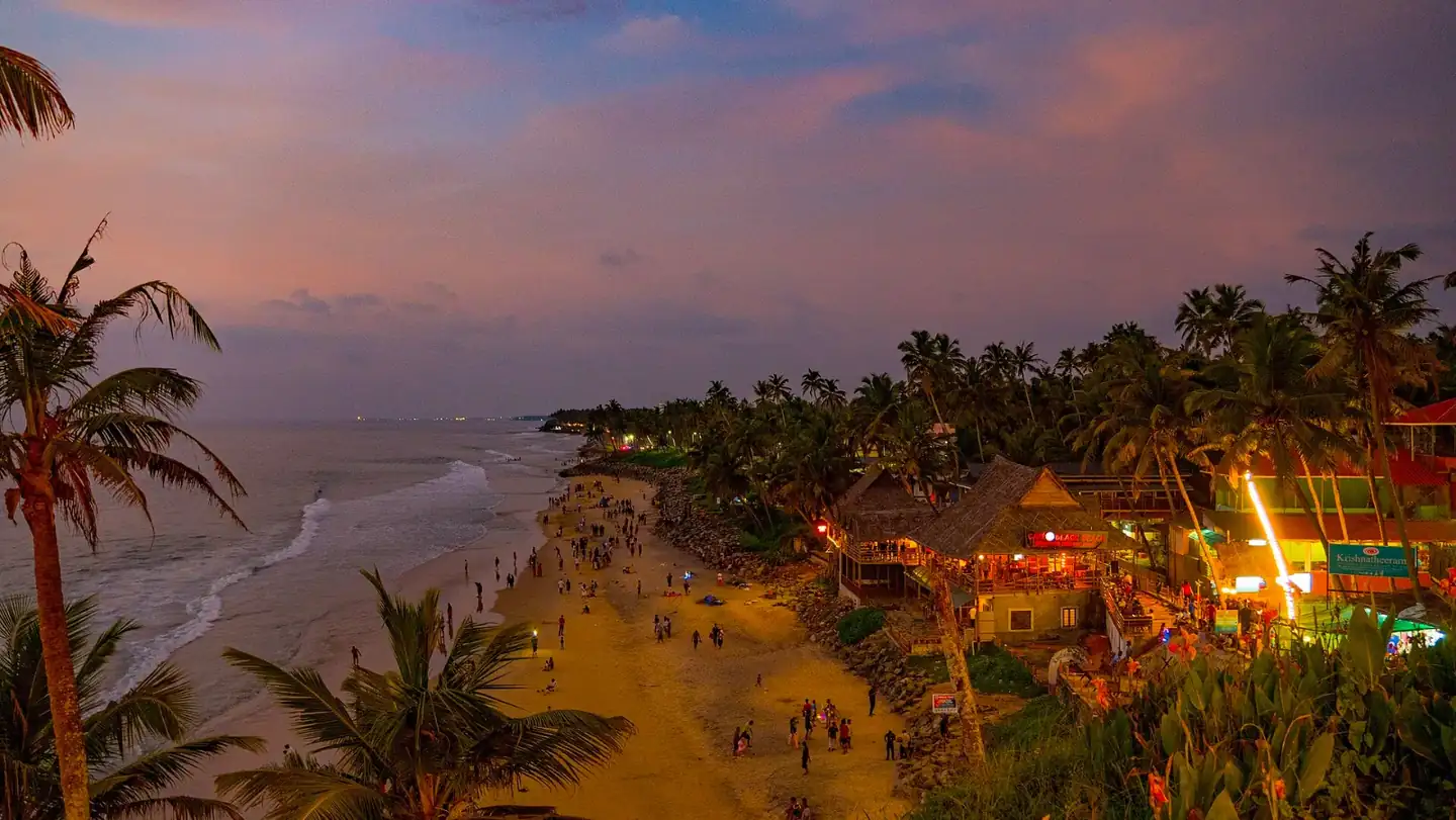 Varkala Cliff by KS