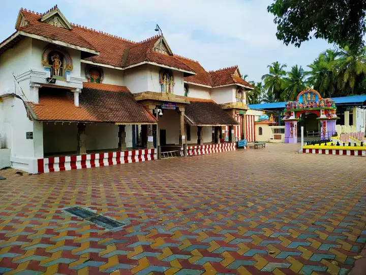 Krishna and Nagaraja shrines, Nagaraja temple, Nagercoil, Tamil Nadu India
