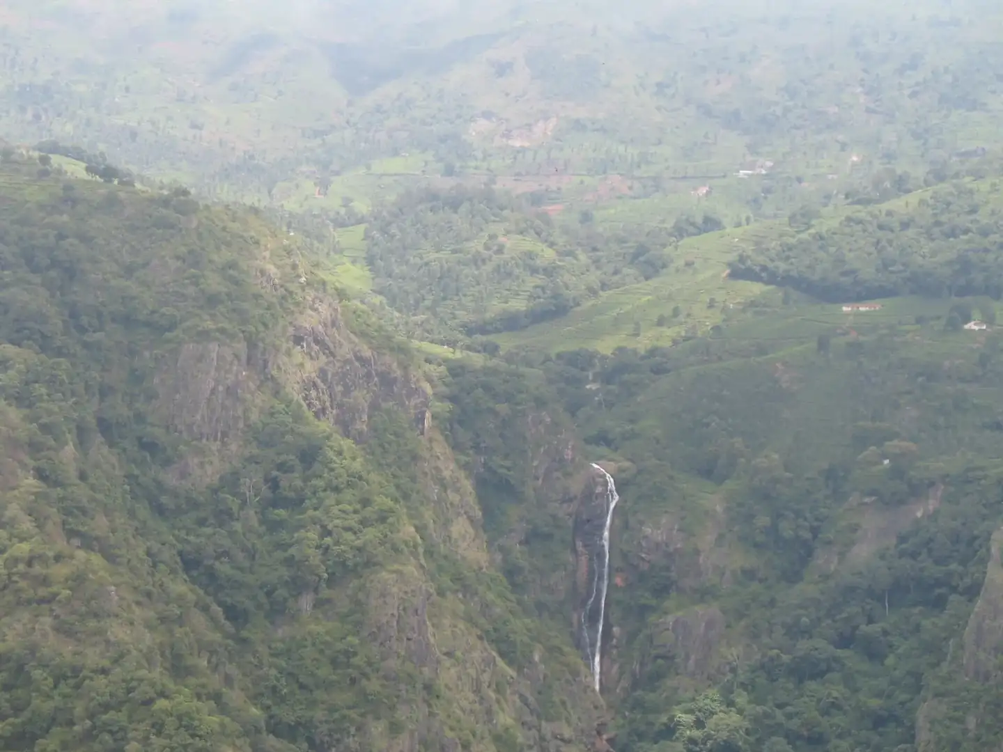 Catherine Falls view from Dolphin's Nose