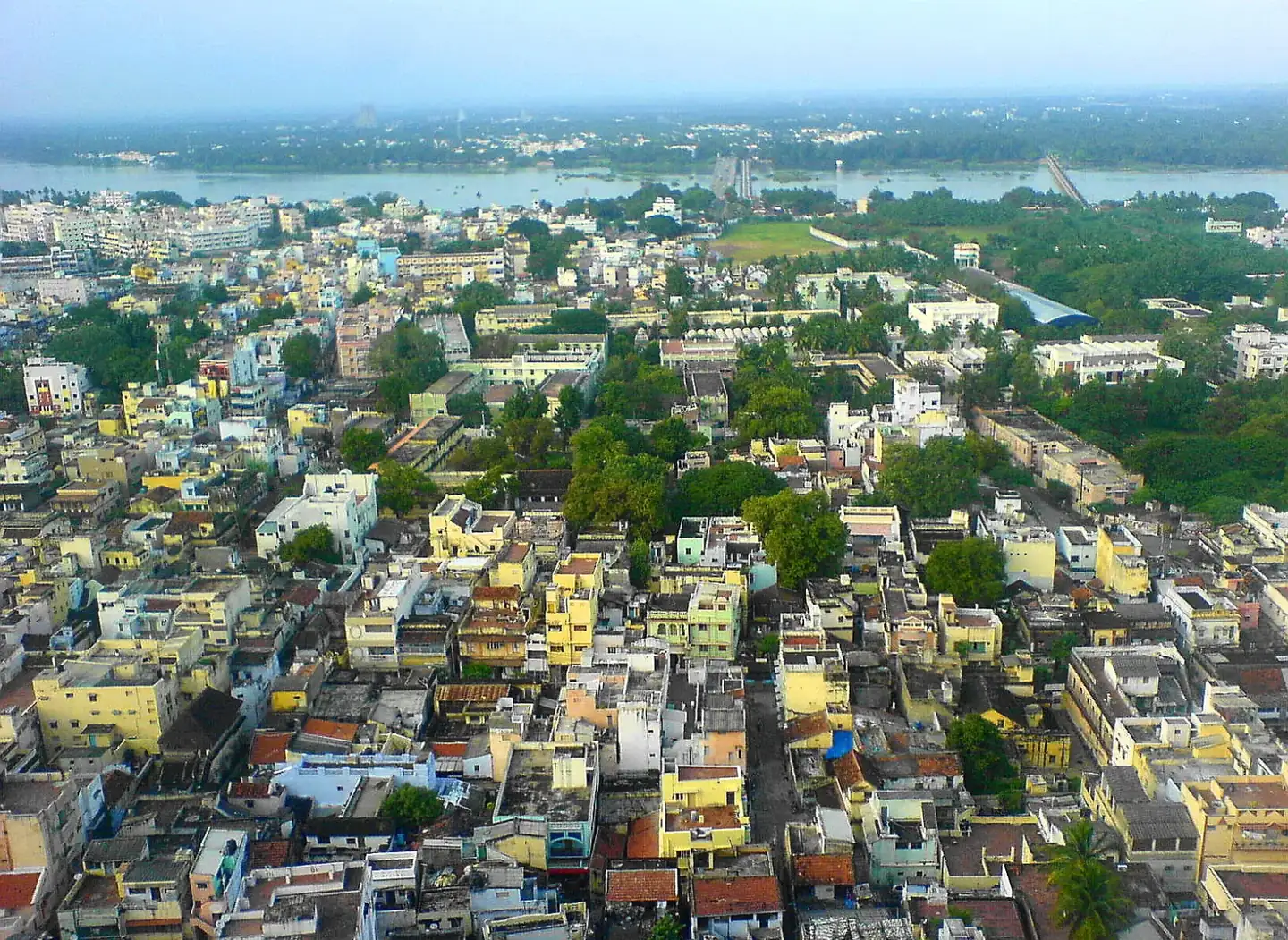 Rockfort View of Trichy