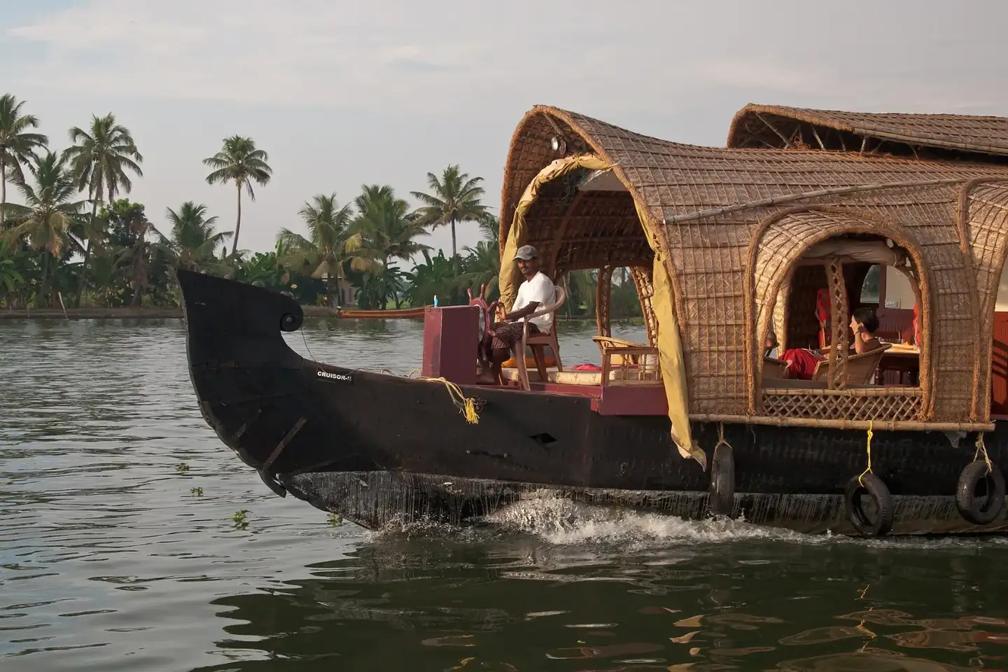 Kerala backwaters, Houseboat 2, India