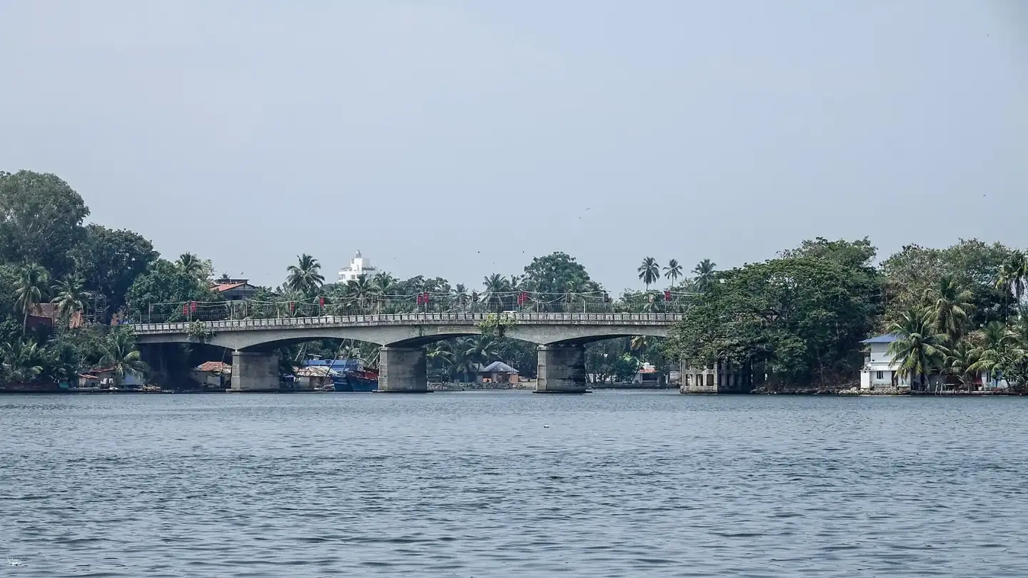 Thevally Bridge Ashtamudi Kollam