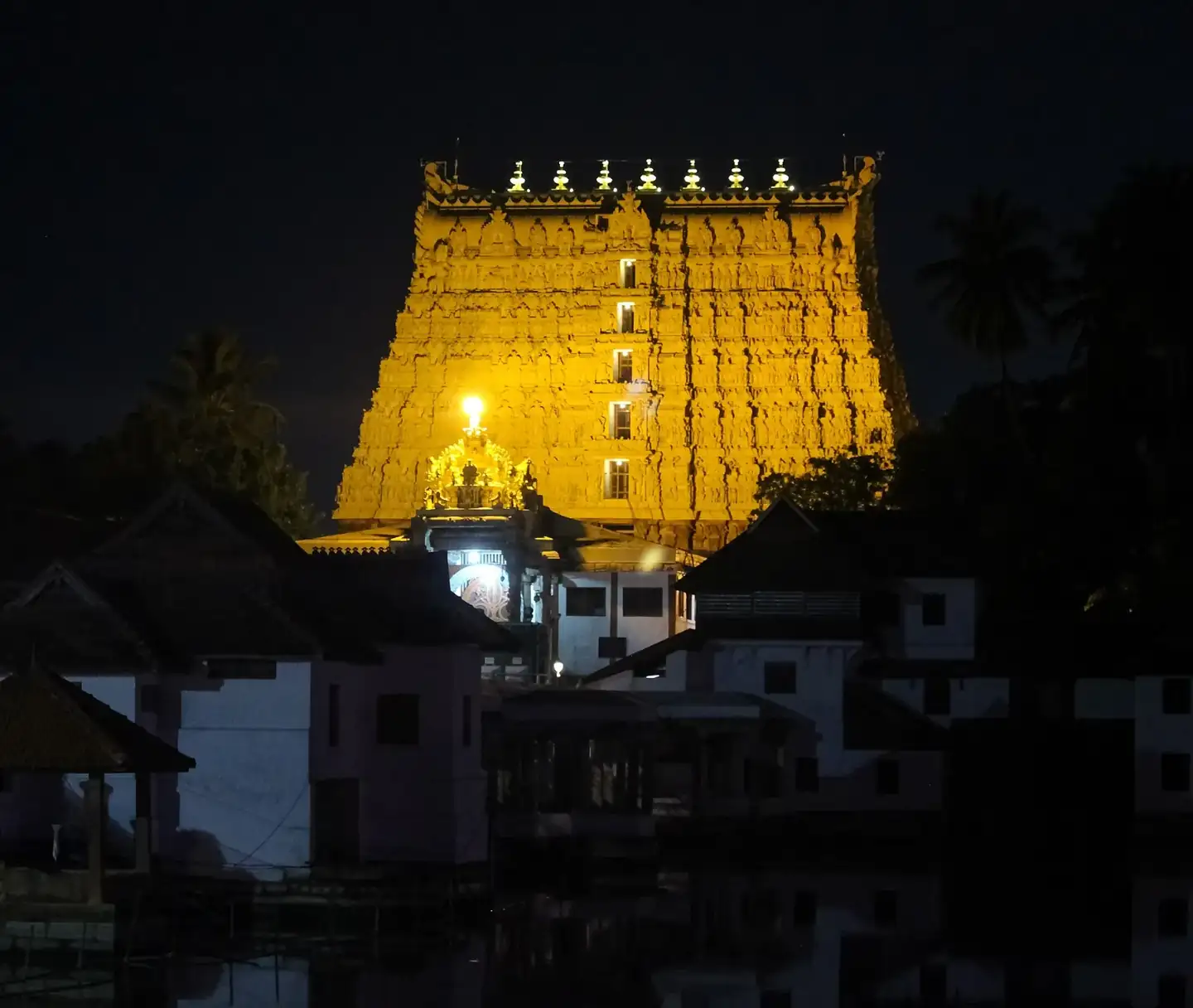 Sree Padmanabhaswamy Temple night