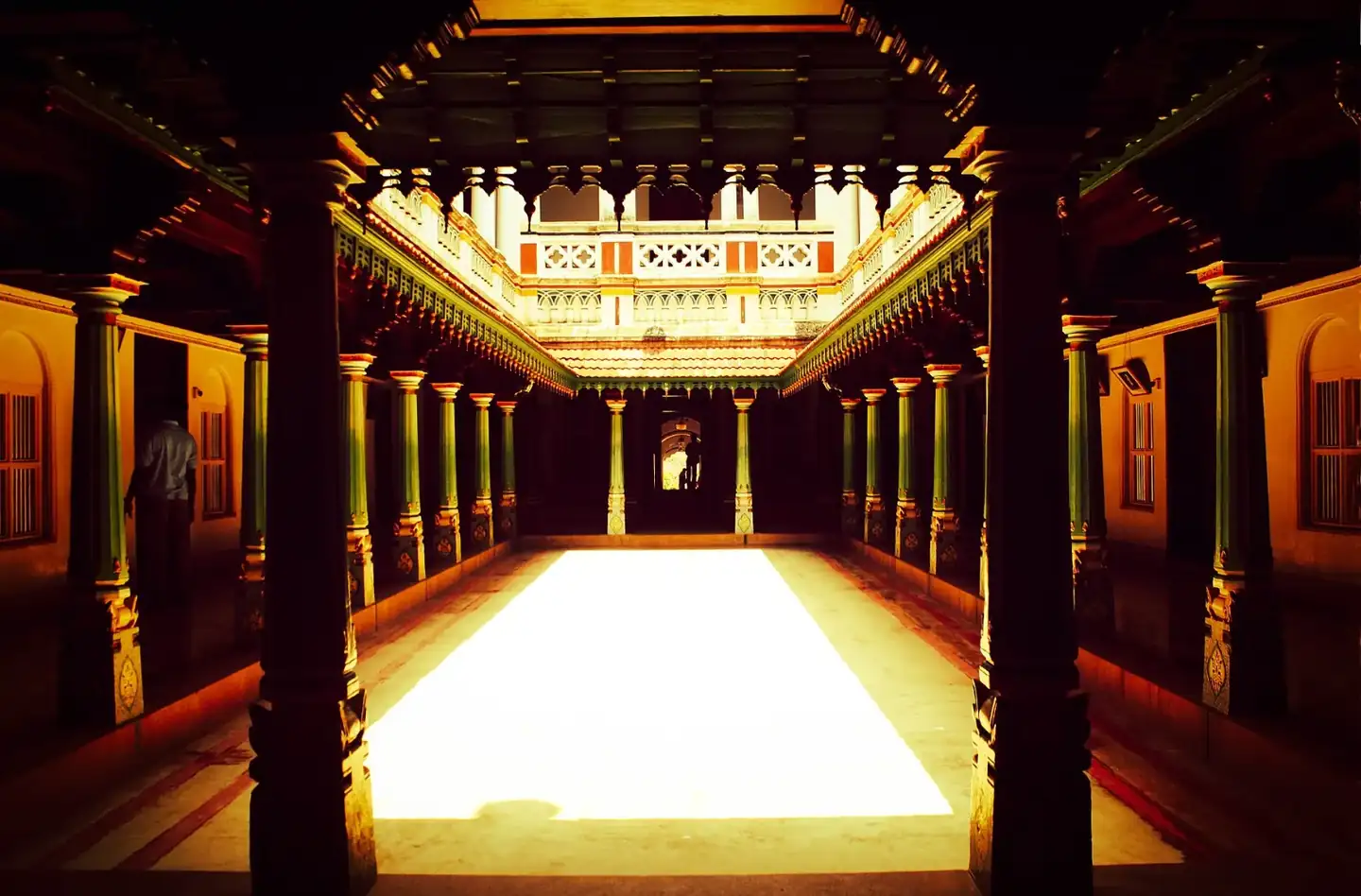 Chettinad palace in Karaikudi