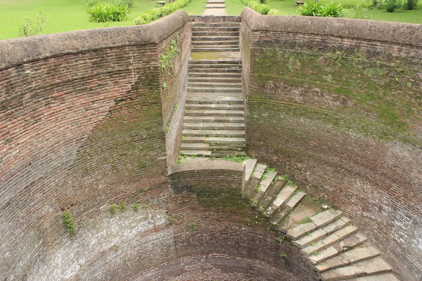 Helical Stepped Well - Champaner Pavagadh Archaeological Park - Gujarat