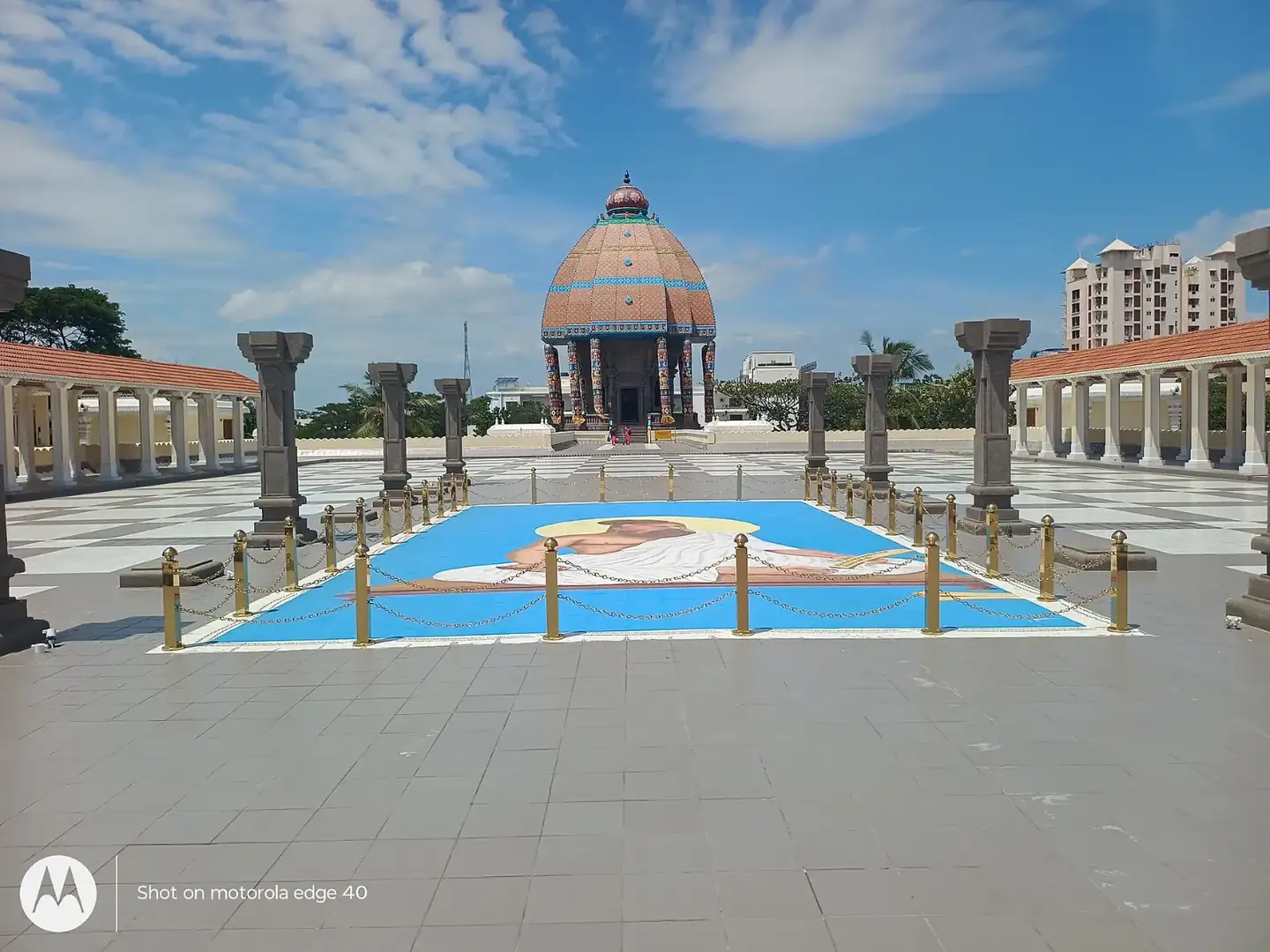 Valluvar Kottam Courtyard Chennai India