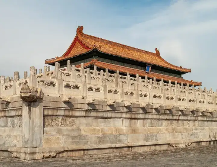 Beijing Forbidden City Hall of Central Harmony terraces- -RM