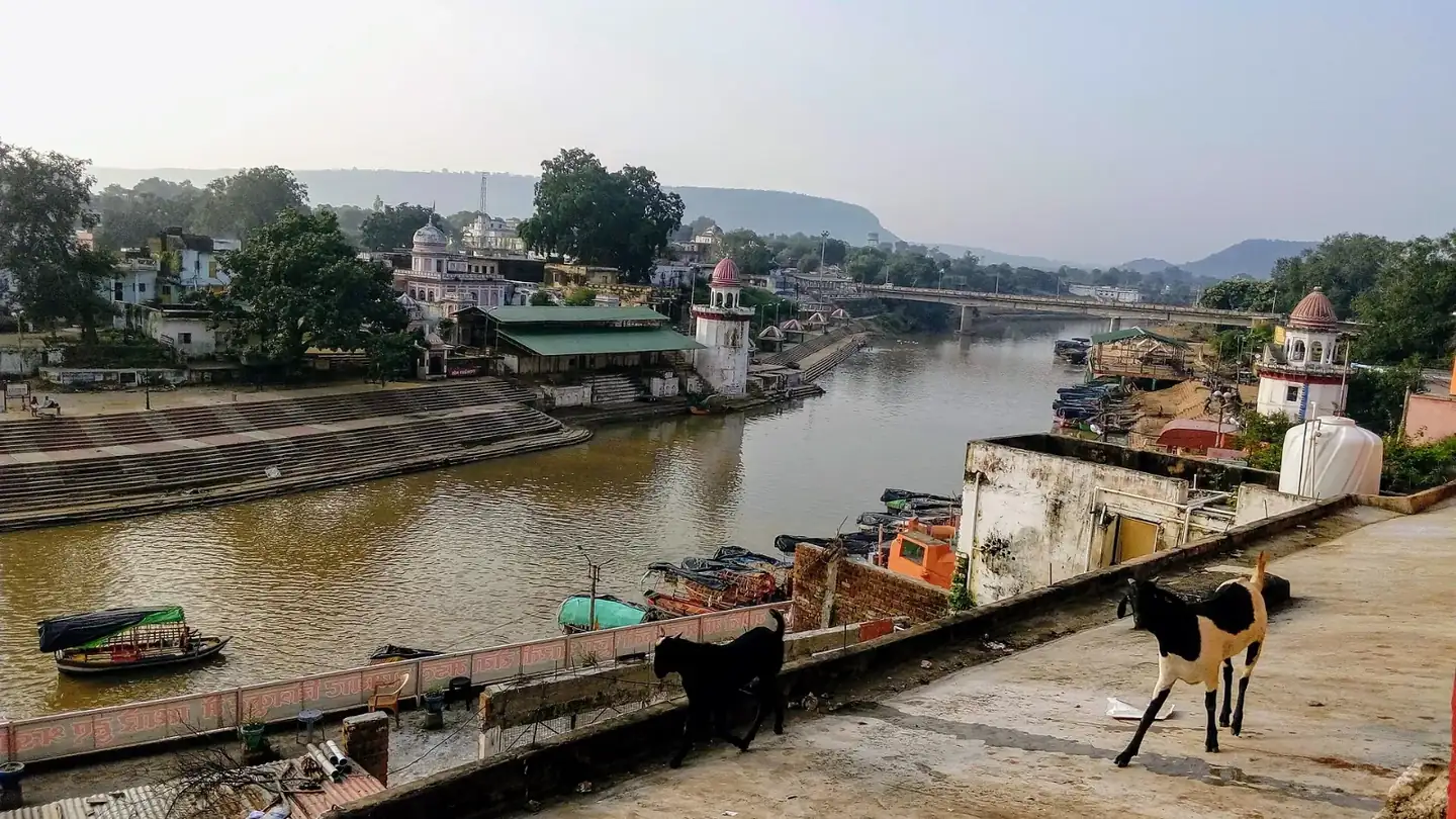 Ramghat at chitrakoot