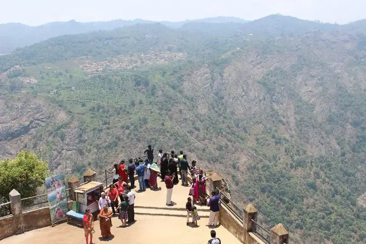 View from the Dolphin Peak in Ooty,Tamil Nadu