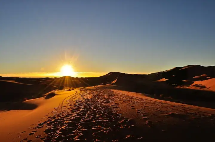Merzouga desert Erg Chebbi