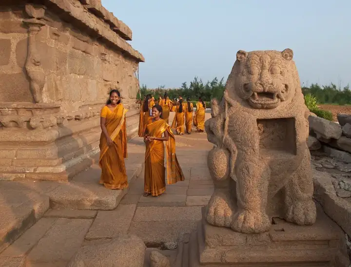 Mamallapuram, Mahabalipuram, The Shore Temple, India