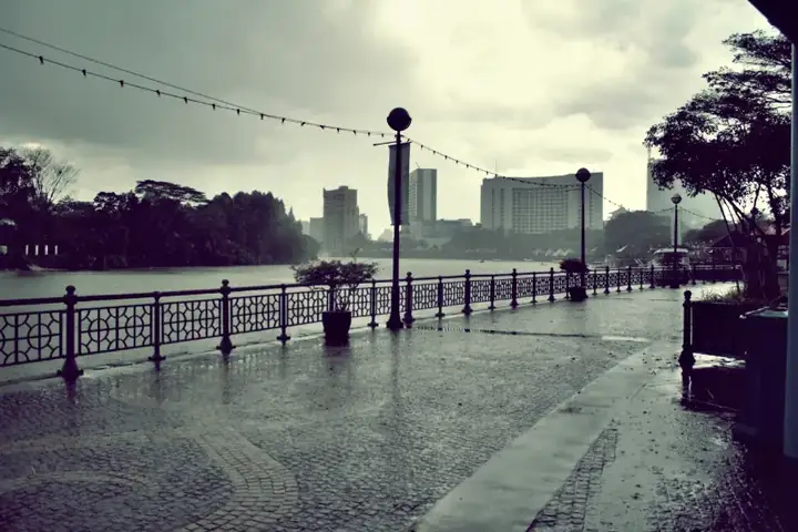 Kuching Waterfront Panorama