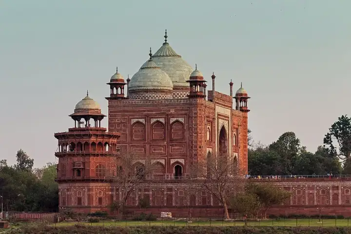 Agra 03-2016 view from Mehtab Bagh