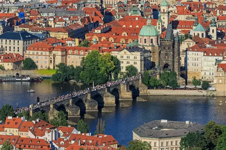 Prague 07-2016 View from Petrinska Tower