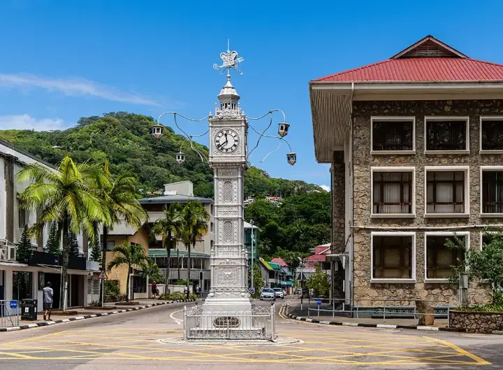 Big Ben Clock Tower - Victoria - Mahe - Seychelles