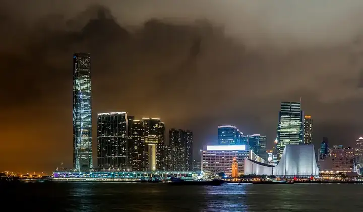 International Commerce Centre on Victoria Harbour