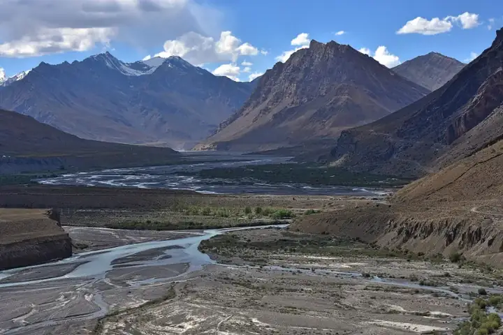 Spiti River Kaza Himachal