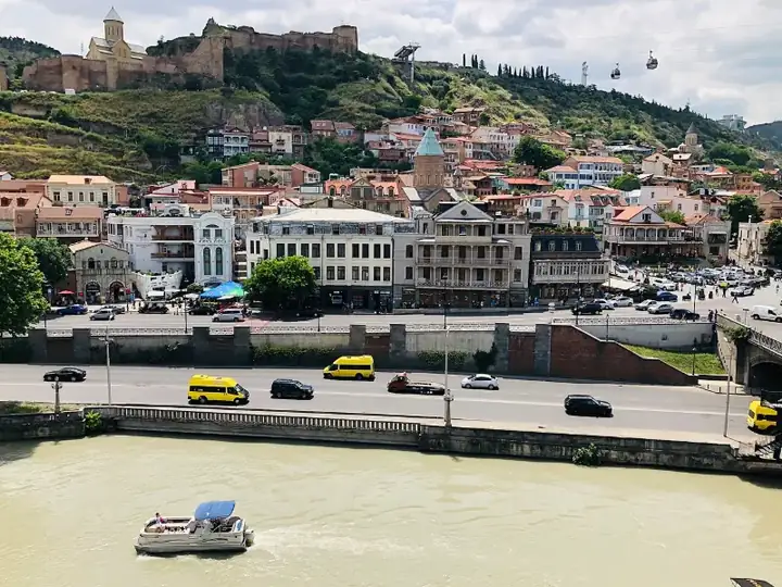 Old Tbilisi town in Tbilisi, Georgia