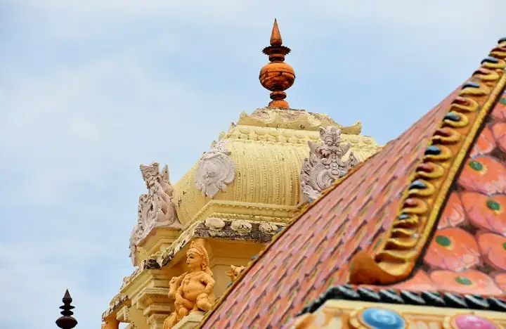 A view of Nataraja Shiva Temple at Chidambaram, Tamil Nadu