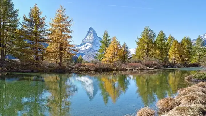 Zermatt Sunnegga Grindjisee Matterhorn -R