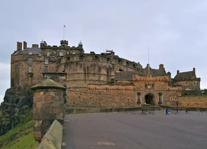 Edinburgh Castle from Esplanade