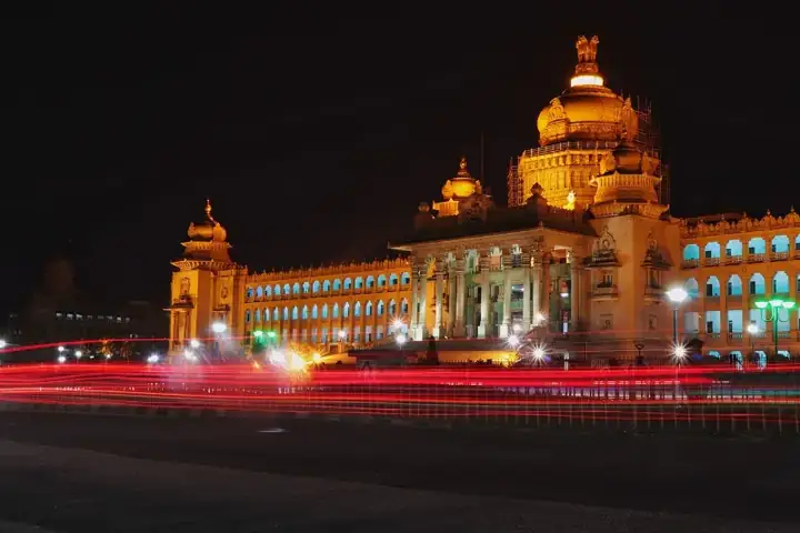 Vidhana Soudha in night