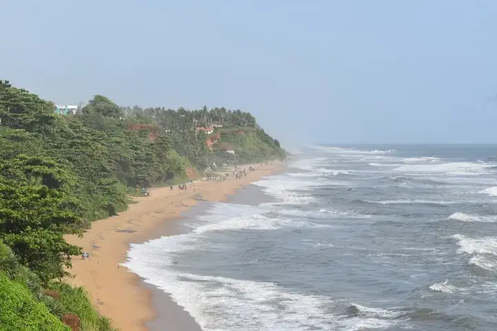 Varkala cliff