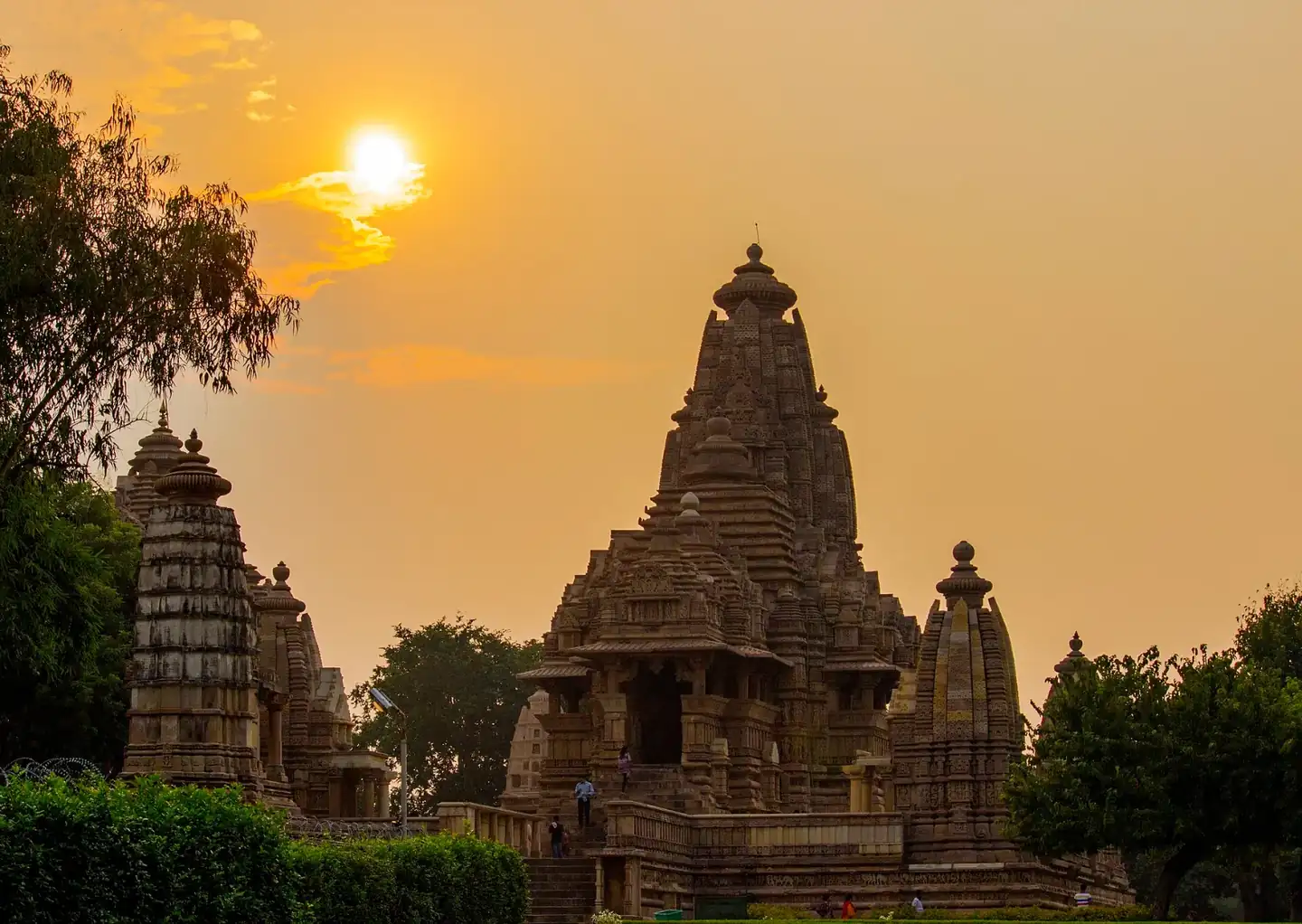 The Kandariya Mahadeva Temple, Khajuraho, Madhya Pradesh
