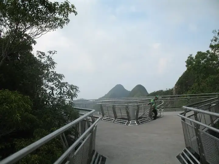 Langkawi Sky Bridge platform
