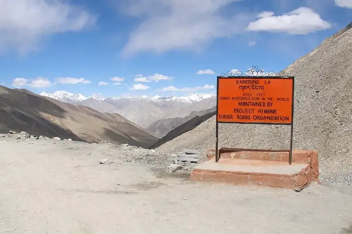 Khardung La , Ladakh, North India
