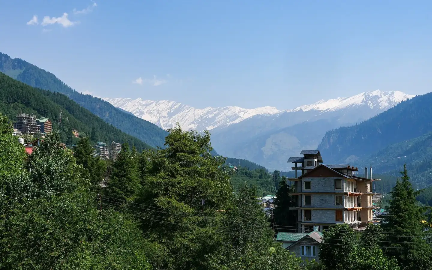 Snow Rohtang Range Manali