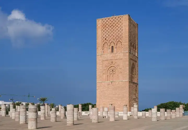 Hassan Tower Columns Rabat