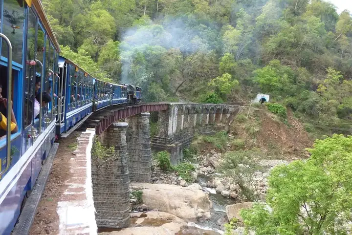 Nilgiri Mountain Railway on Bridge, May