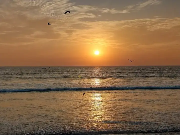 Sunset over Arabian Sea