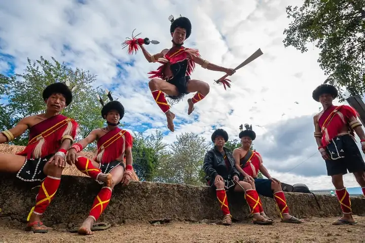 Naga Warrior Dance In Air