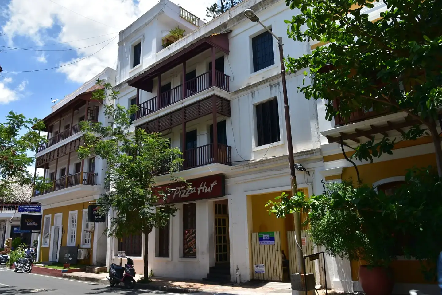 French Quarter in Pondicherry