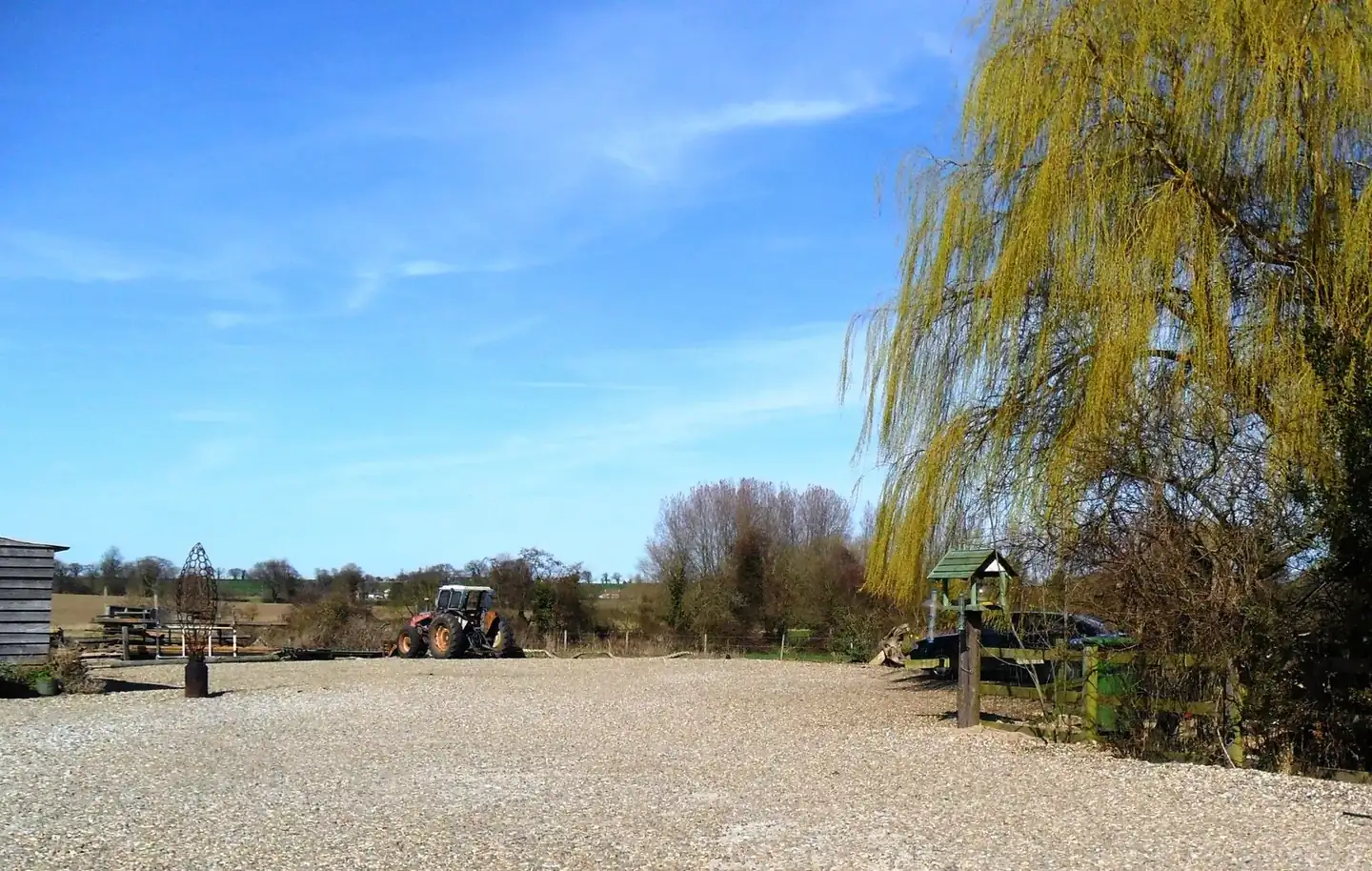 Car park, Henstead Art and Craft workshops - geograph.org.uk
